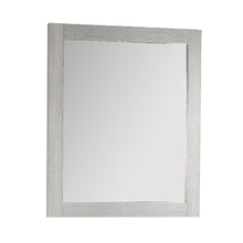 Load image into Gallery viewer, Bellaterra 26 in. Rectangle Wood Frame Mirror in Gray Pine Finish 808175-M-26, Front