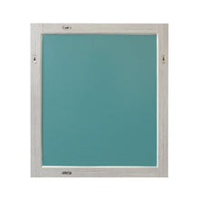 Load image into Gallery viewer, Bellaterra 26 in. Rectangle Wood Frame Mirror in Gray Pine Finish 808175-M-26, Backside