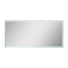 Load image into Gallery viewer, Bellaterra 59 in. Rectangular LED Illuminated Mirror 808809-M, Front