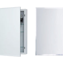Load image into Gallery viewer, Bellaterra 20.25 in. Mirrored Medicine Cabinet 808909A-MC, Open
