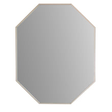 Load image into Gallery viewer, Bellaterra Octagon Metal Frame Mirror in Brushed Silver 8834-24SL, Front
