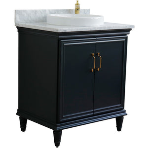 Bellaterra 31" Wood Single Vanity w/ Counter Top and Sink 400800-31-DG-WMRD