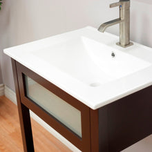 Load image into Gallery viewer, Bellaterra 24&quot; Espresso Manufactured Wood Single Rectangular Sink Vanity 9000-24-ES