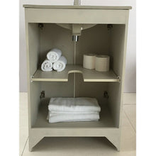 Load image into Gallery viewer, Bellaterra 24 in Single Sink Vanity-Manufactured Wood 9002-24-SET Back