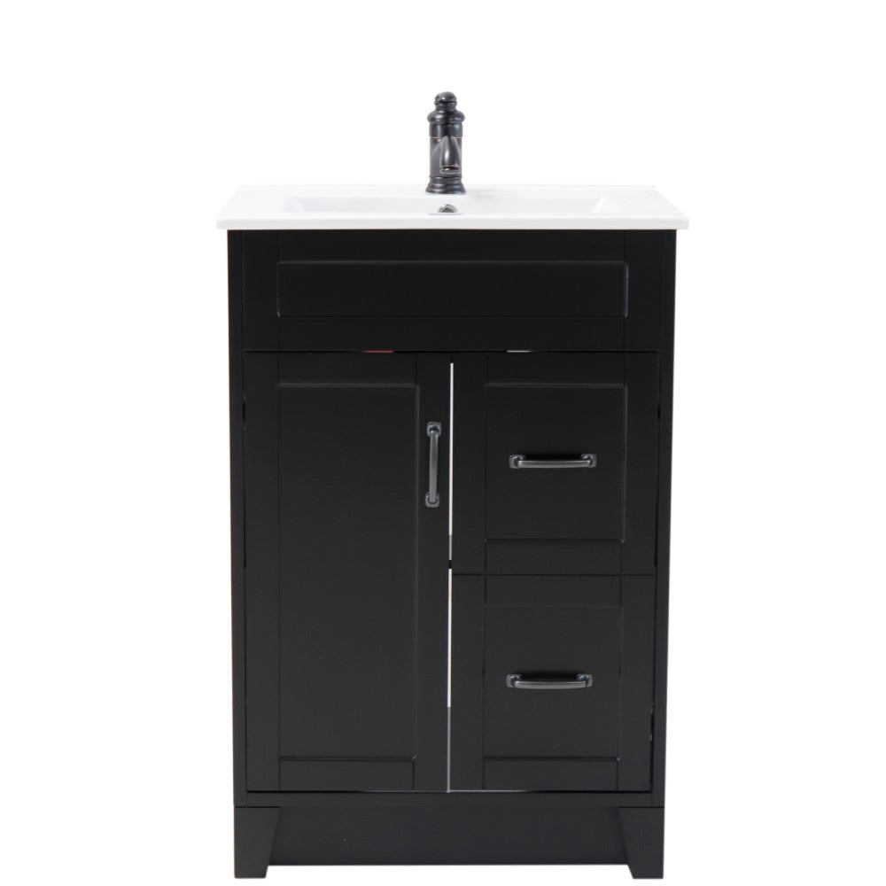 Bellaterra 9004-24-ES 24" Single Sink Vanity-Manufactured Wood  Esspresso