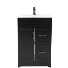 Load image into Gallery viewer, Bellaterra 9004-24-ES 24&quot; Single Sink Vanity-Manufactured Wood  Esspresso