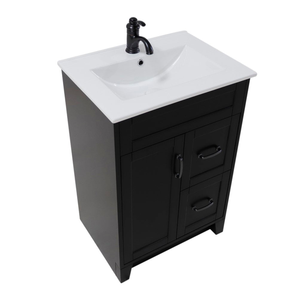 Bellaterra 24" Manufactured Wood Single Rectangular Sink Vanity 9004-24-ES (Espresso)