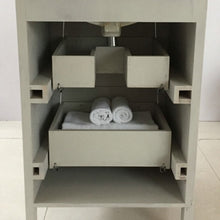 Load image into Gallery viewer, Bellaterra 24 in Single Sink Vanity-Manufactured Wood 9008-24-ES-LG-WH