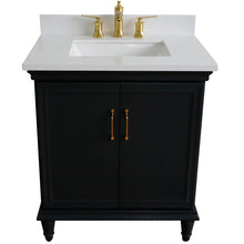 Load image into Gallery viewer, Bellaterra 31&quot; Wood Single Vanity w/ Counter Top and Sink 400800-31-DG-WER