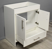 Load image into Gallery viewer, Rio 30&quot; Vanity Cabinet only  White AngleOpen