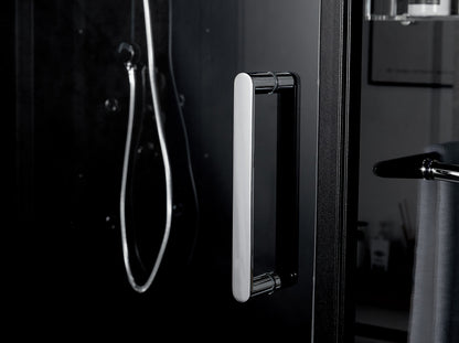 Maya Bath 211 Anzio Steam Shower, Left - Black