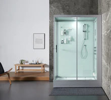 Maya Bath 208 Anzio Steam Shower, Right - White