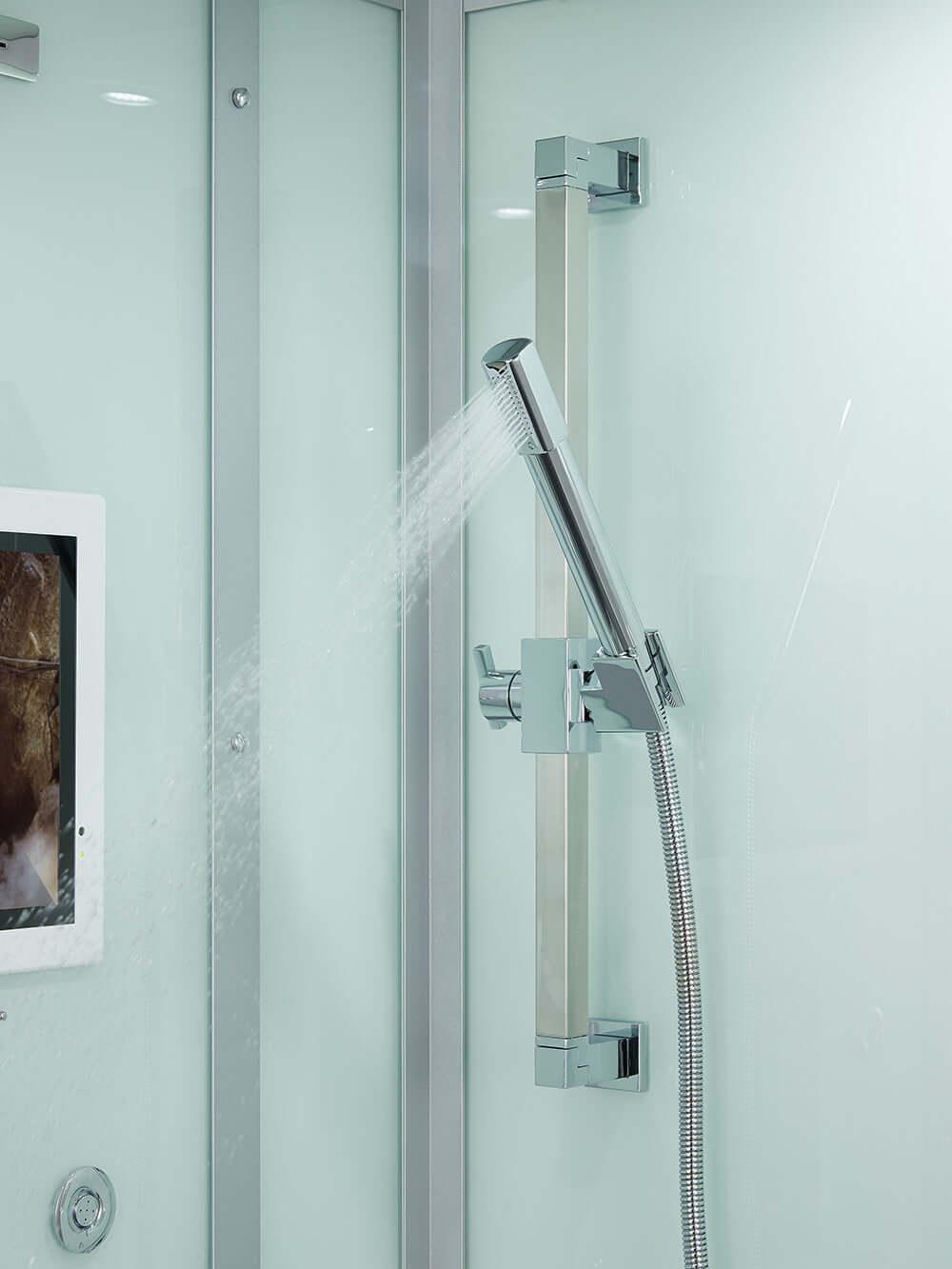 Maya Bath Arezzo Steam Shower 37" x 37- White, Right
