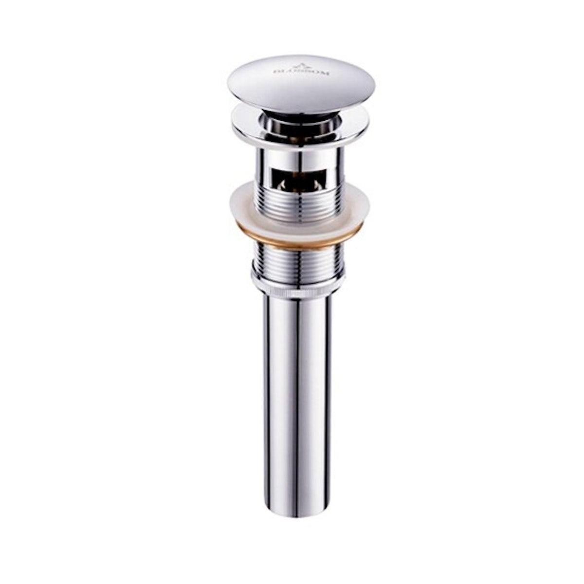 1-1/4"  Brass Pop up with Overflow in Chrome BA02 001 01
