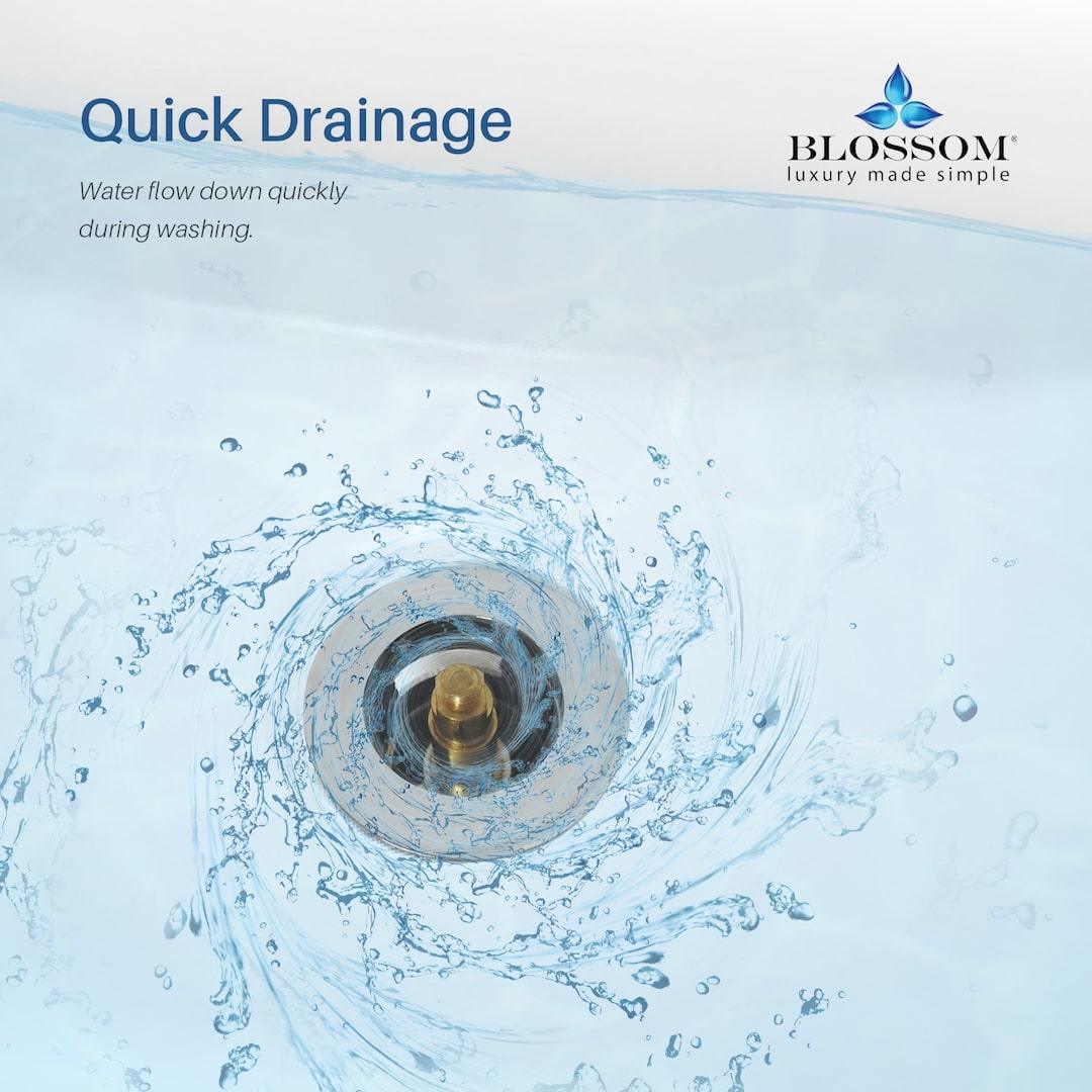 1-1/4"  Brass Pop up with Overflow BA02 001