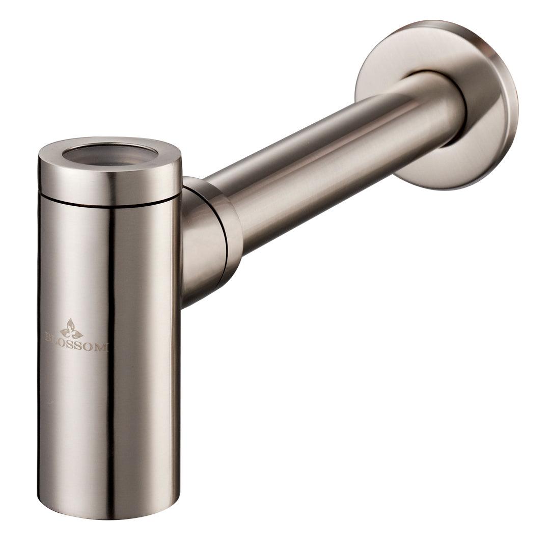 1-1/4" Round Bottle Trap BA02 003 in Chrome 