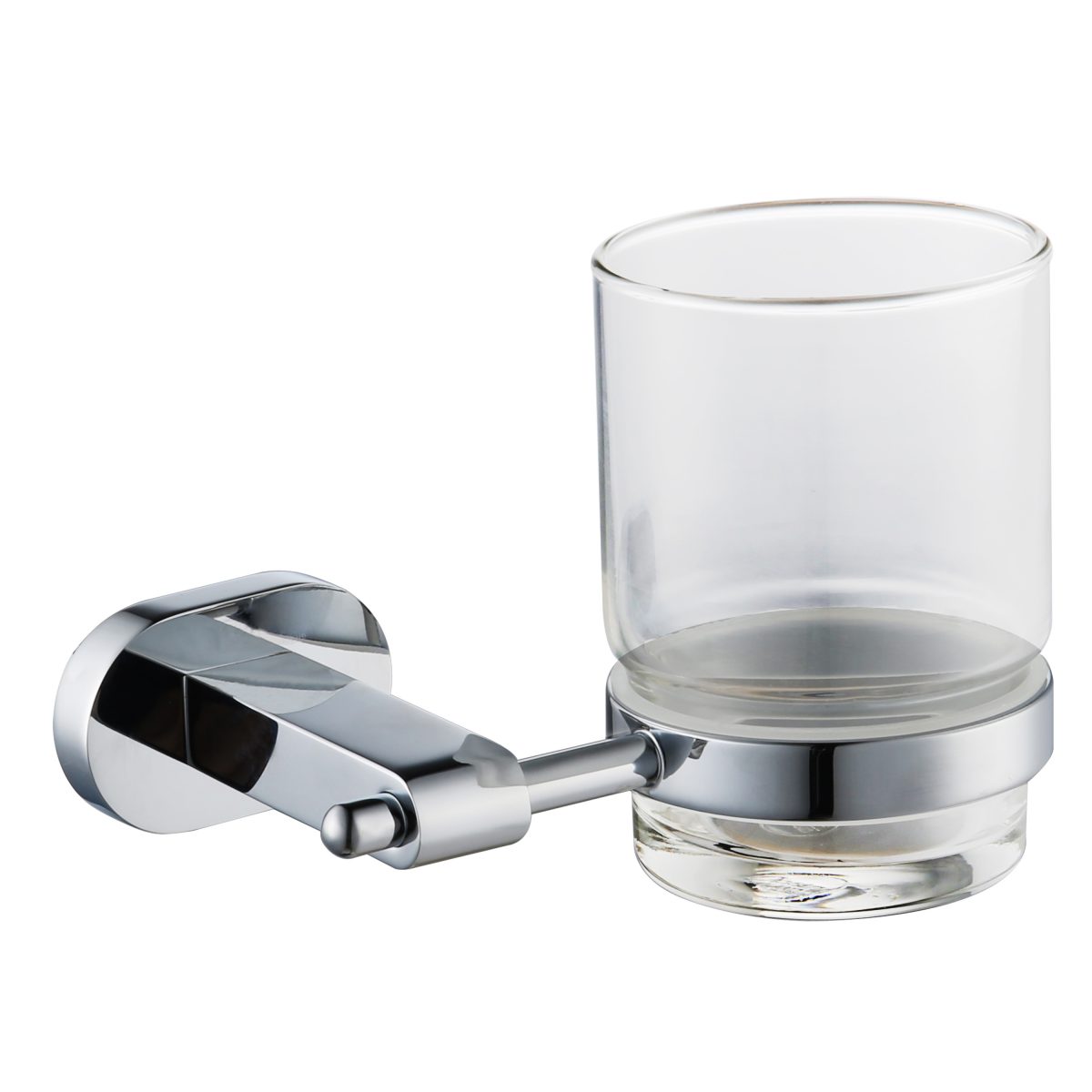 Blossom Single Toothbrush Cup Holder - Chrome BA02 303 01