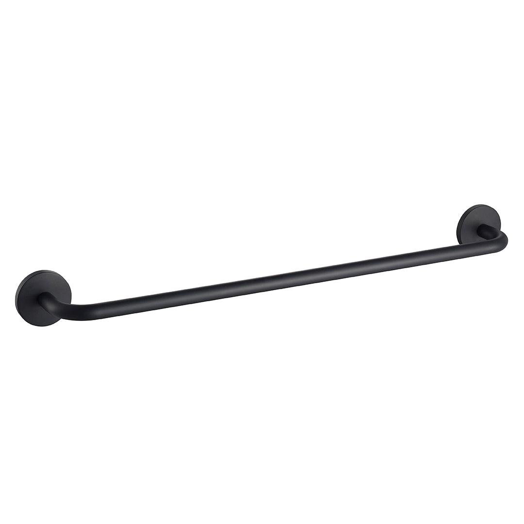 24" Single Towel Bar BA02 506 04 in Matte Black