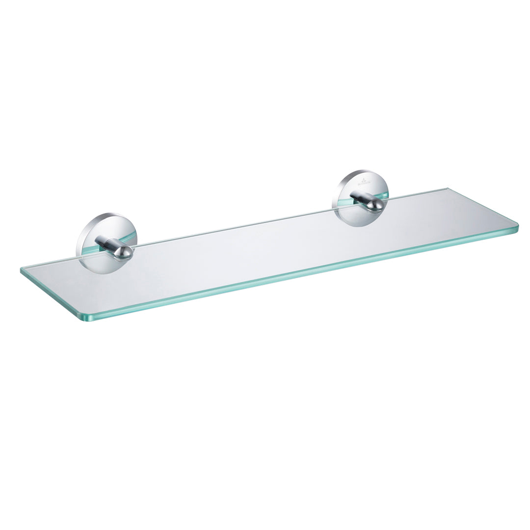 Glass Shelf BA02 507 01 in Chrome 