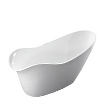 Load image into Gallery viewer, Bellaterra Colmar 69 inch Freestanding Oval Bathtub in White BA7527