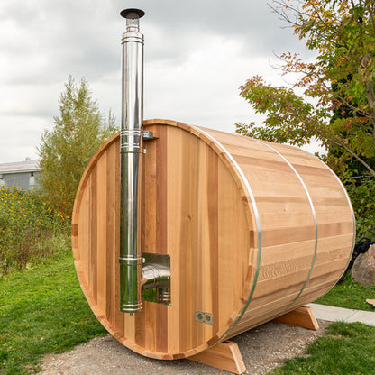 Dundalk LeisureCraft CT Serenity Barrel Sauna CTC2245W