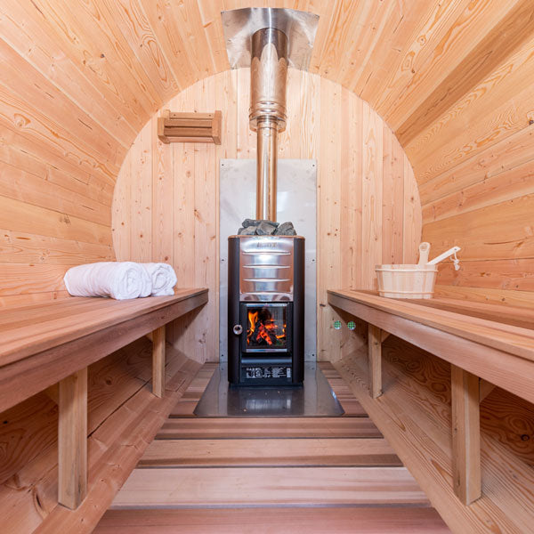 Dundalk LeisureCraft CT Serenity Barrel Sauna CTC2245W