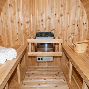 Dundalk LeisureCraft CT Serenity Barrel Sauna CTC2245W
