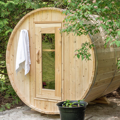 Leisurecraft CT Harmony Barrel Sauna CTC22W