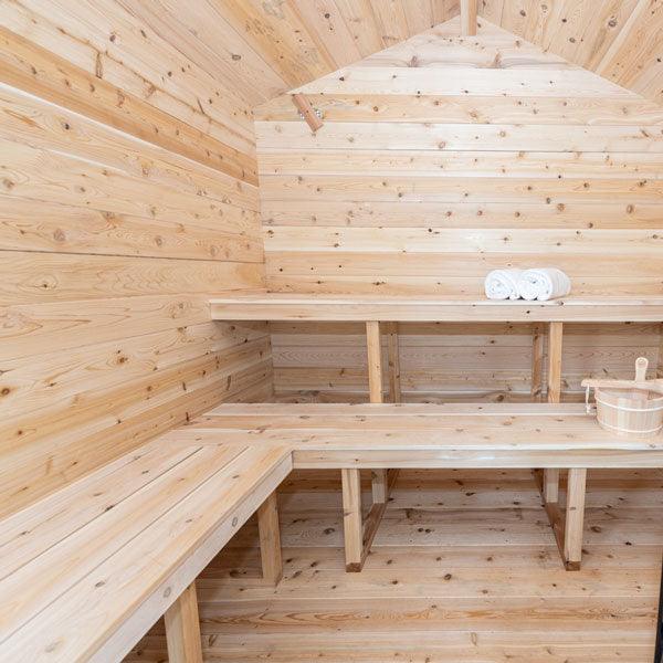 Dundalk Leisurecraft Georgian Outdoor Steam Sauna - Thumbnail 4