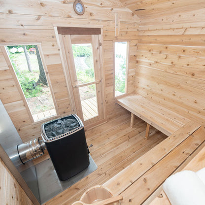 Leisurecraft CT Georgian Cabin Sauna CTC88W