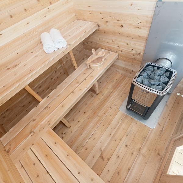 Dundalk Leisurecraft Georgian Outdoor Steam Sauna - Thumbnail 5