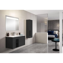Load image into Gallery viewer, Lucena Bath 48&quot; Décor Cristal Vanity in White, Black, Grey, White and Black or White and Grey - The Bath Vanities