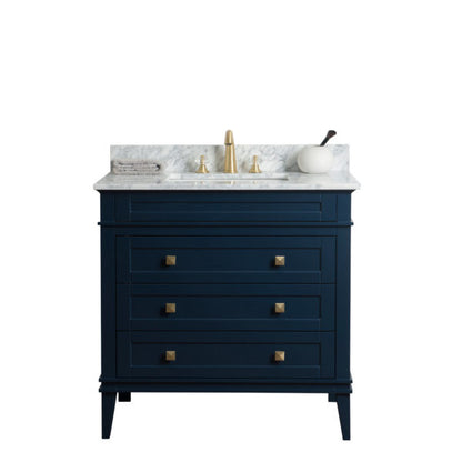 Legion Furniture 36" Solid Wood Sink Vanity with Without Faucet - WS3136-B