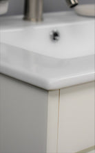 Load image into Gallery viewer, Volpa USA Pacific 24&quot; Modern Soft White Bathroom Vanity MTD-3124W-14 corner