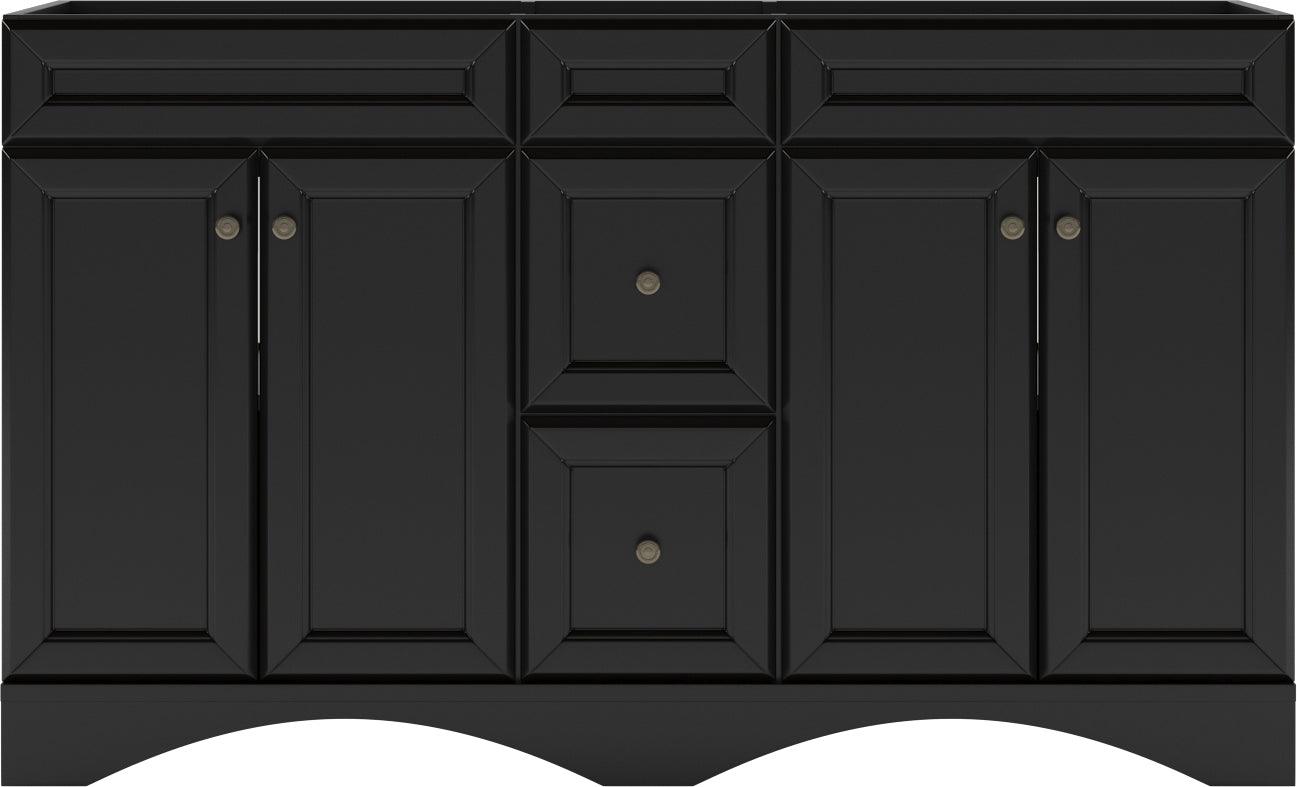 ED-25060-CAB-ES Espresso Talisa 60" Double Cabinet Only, four colors available