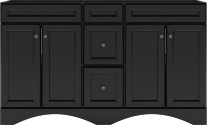 ED-25060-CAB-ES Espresso Talisa 60" Double Cabinet Only, four colors available