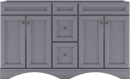 ED-25060-CAB-GR Gray Talisa 60" Double Cabinet Only, four colors available