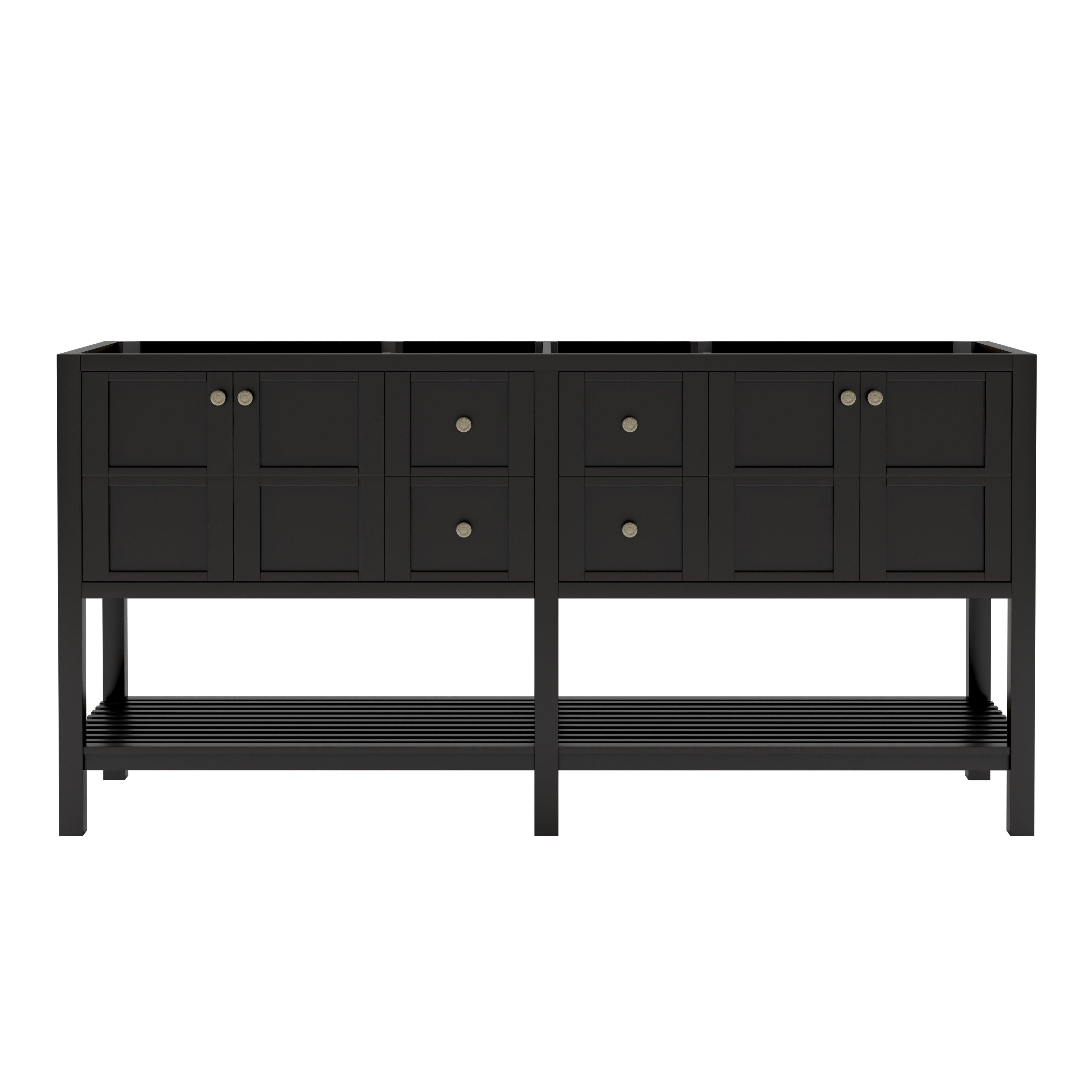 Winterfell 72" Double Cabinet Only ED-30072-CAB-ES Espresso
