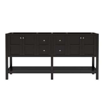 Winterfell 72" Double Cabinet Only ED-30072-CAB-ES Espresso