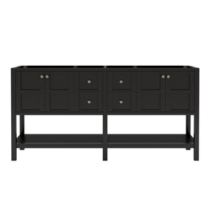 Winterfell 72" Double Cabinet Only ED-30072-CAB-ES Espresso