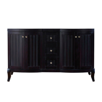 Khaleesi Espresso 60" Double Cabinet Only ED-52060-CAB-ES