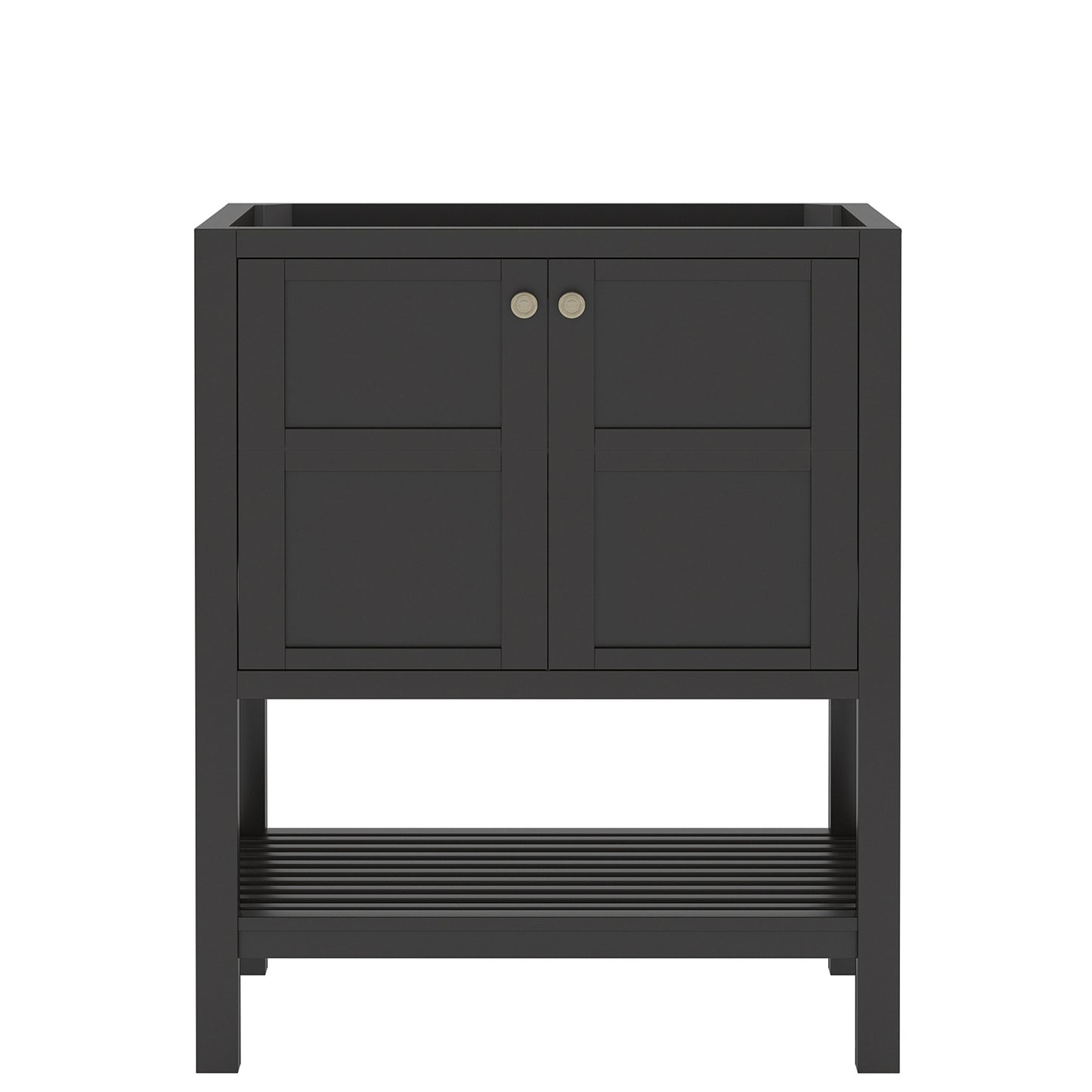 Virtu Winterfell 30" Freestanding Single Cabinet Only Espresso