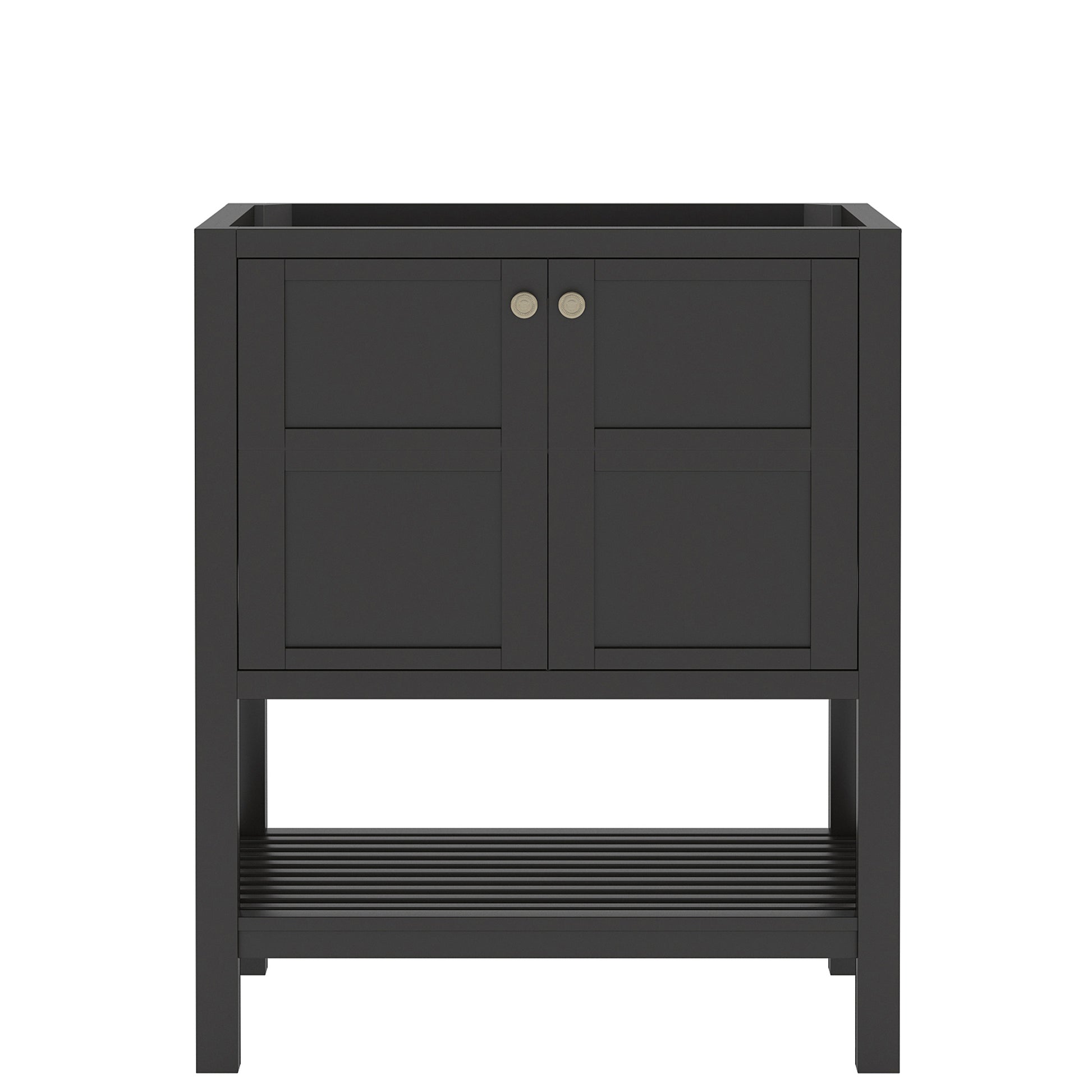 Virtu Winterfell 30" Freestanding Single Cabinet Only Espresso