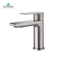 Load image into Gallery viewer, Single Handle Bath Faucet Brush Nickel F01 102 02