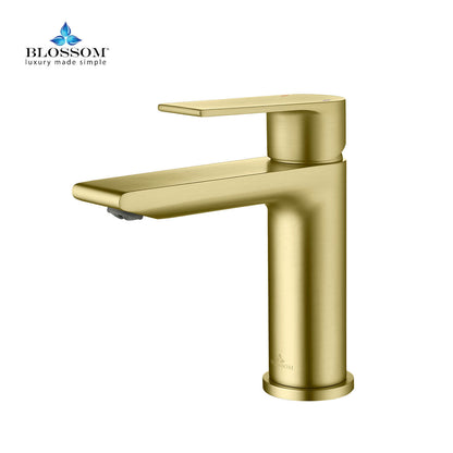 Single Handle Bath Faucet Brush Gold F01 102 06