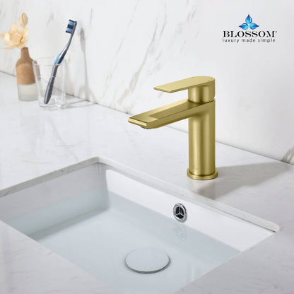 Single Handle Bath Faucet Chrome/Brush Nickel/Matte Black/Brush Gold