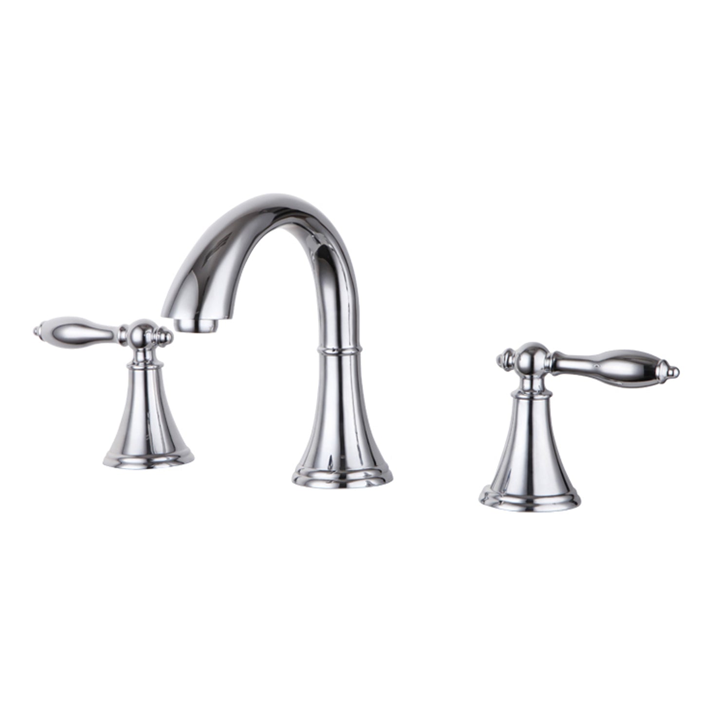 Wide Spread Lavatory Faucet F01 115 01 in Chrome