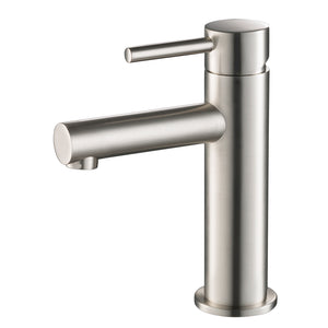 Single Handle Bath Faucet F01 116 02, Brushed Nickel 