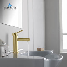 Load image into Gallery viewer, Single Handle Bath Faucet F01 116, Chrome / Nickel / Black / Gold