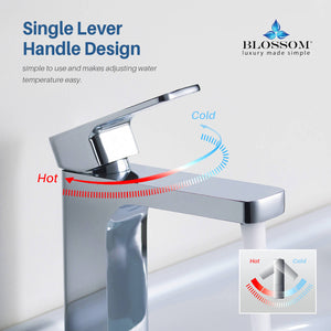 Single Handle Bath Faucet F01 118, Chrome / Nickel / Black / Gold